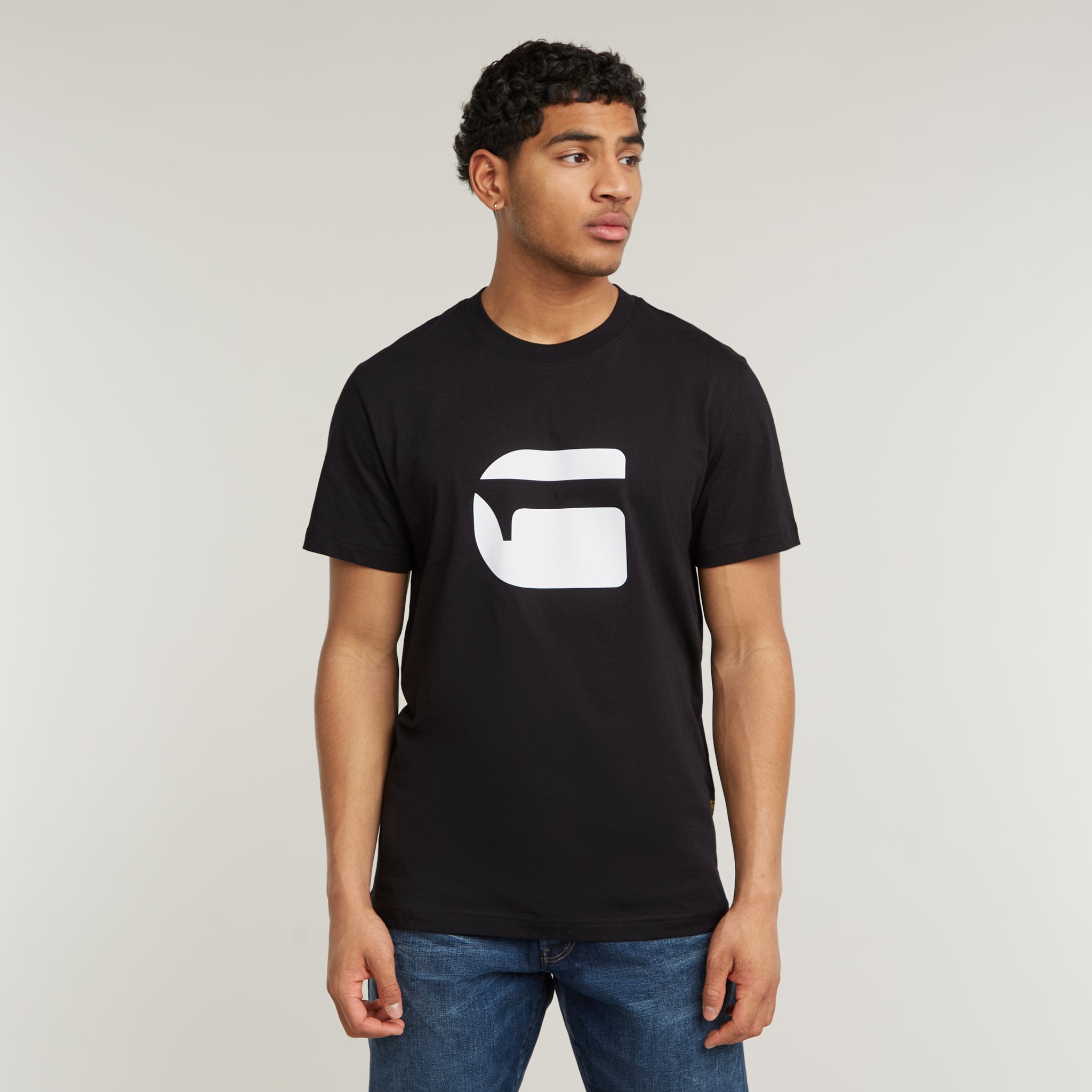 G-Star Raw - Burger Logo Tee (Black)