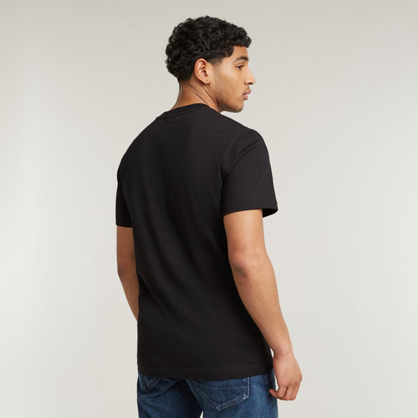 G-Star Raw - Burger Logo Tee (Black)