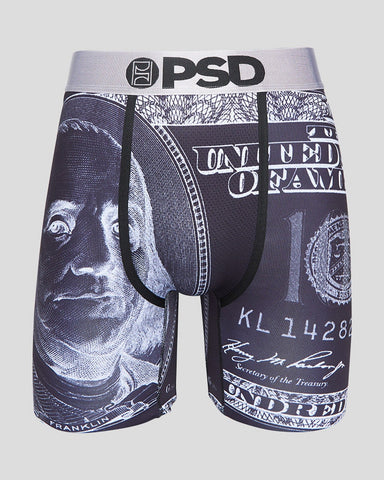 PSD - Silver Inverted Benji Boxer