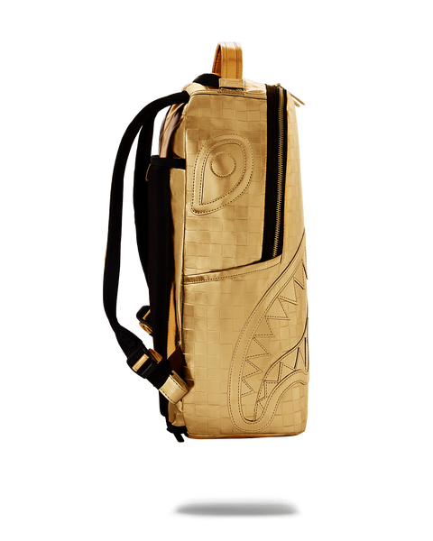 Sprayground - Gold Sharks In Paris Backpack