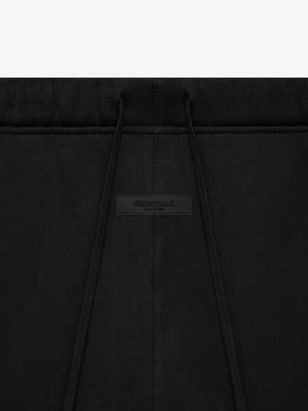 Essentials - Velvet Logo Sweatpants (Black)