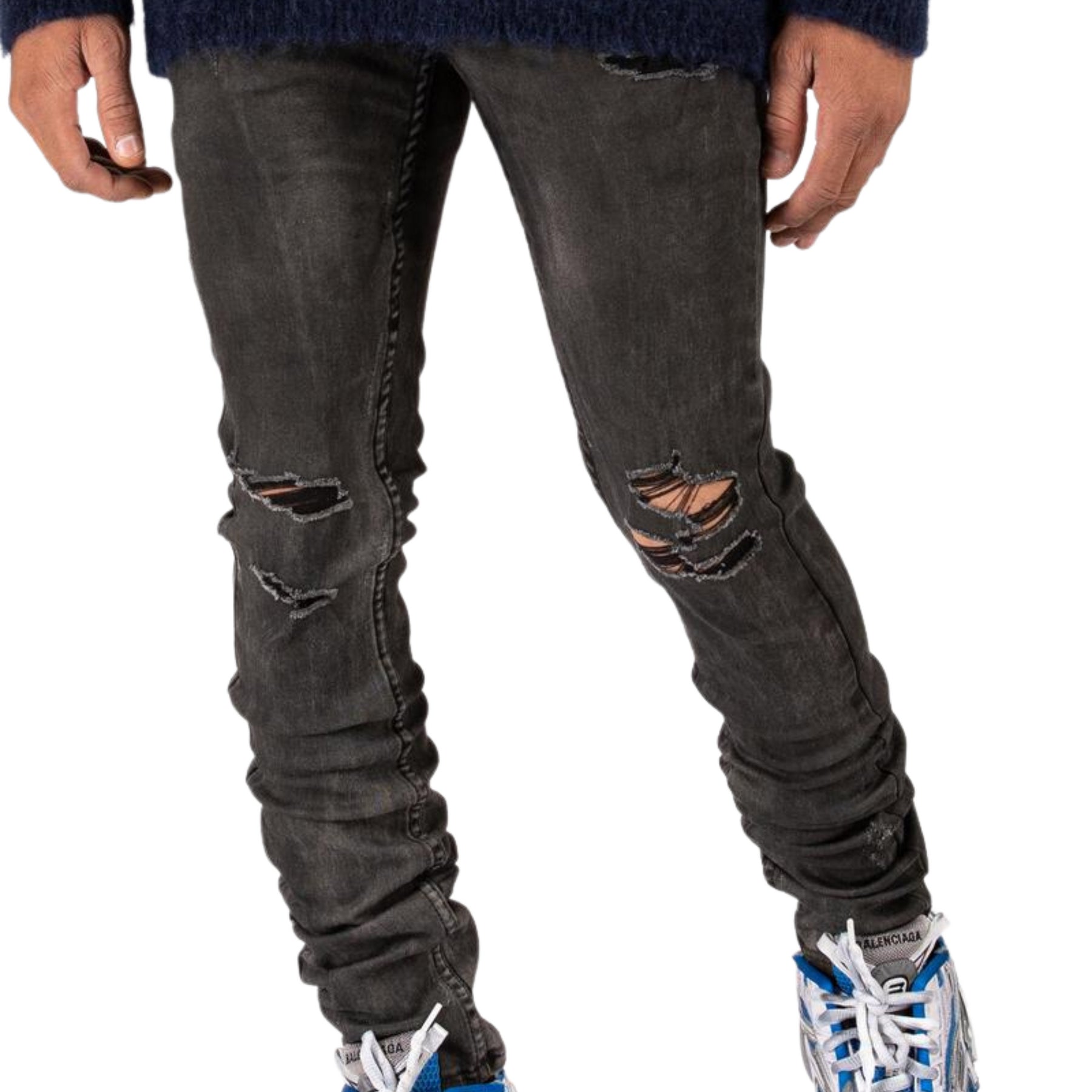 Serenede - Iron Cargo Jeans (Grey) – Octane