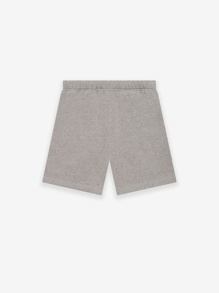 Essentials - Velvet Logo Sweatshorts (Dark Oatmeal)