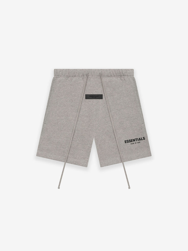 Essentials - Velvet Logo Sweatshorts (Dark Oatmeal) – Octane