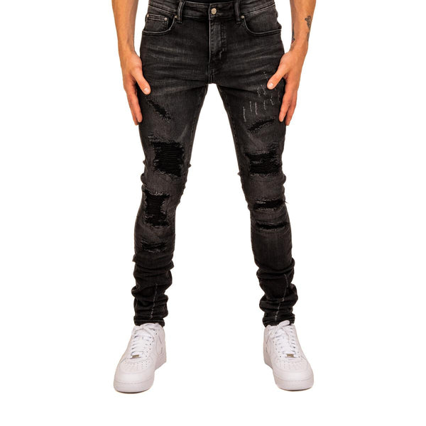 ESNTL LAB - Hydro Jeans (Grey/Black)