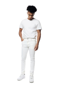 Smoke Rise - Essential Premium Washed Jeans (White)