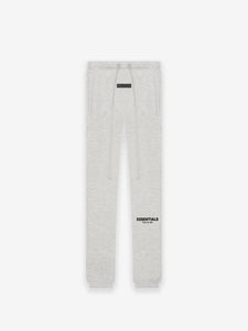 Essentials - Velvet Logo Sweatpants (Light Oatmeal)
