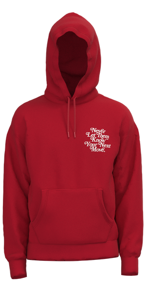 Point Blank - Never Let Them Know Hoodie (Red)