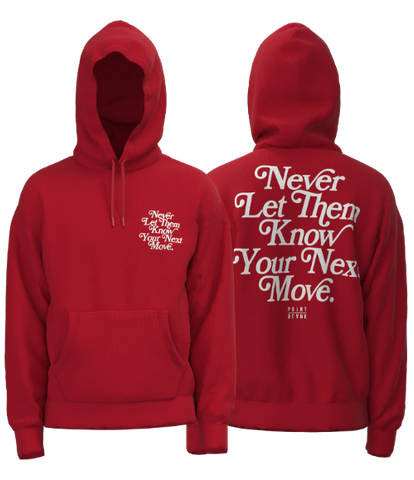 Point Blank - Never Let Them Know Hoodie (Red)