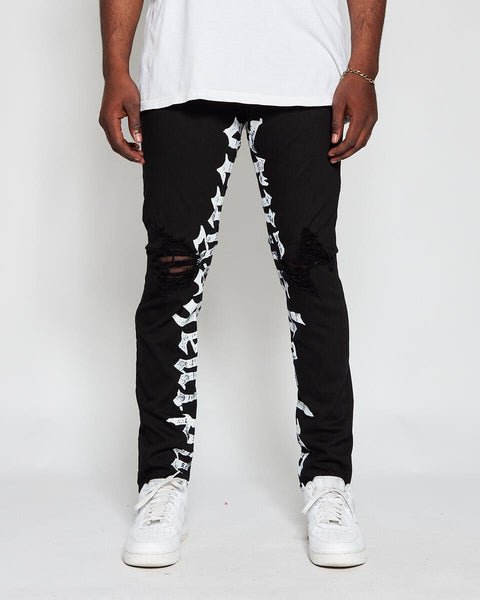 Golden Denim - The Union Platoon Skinny Jeans (Black)