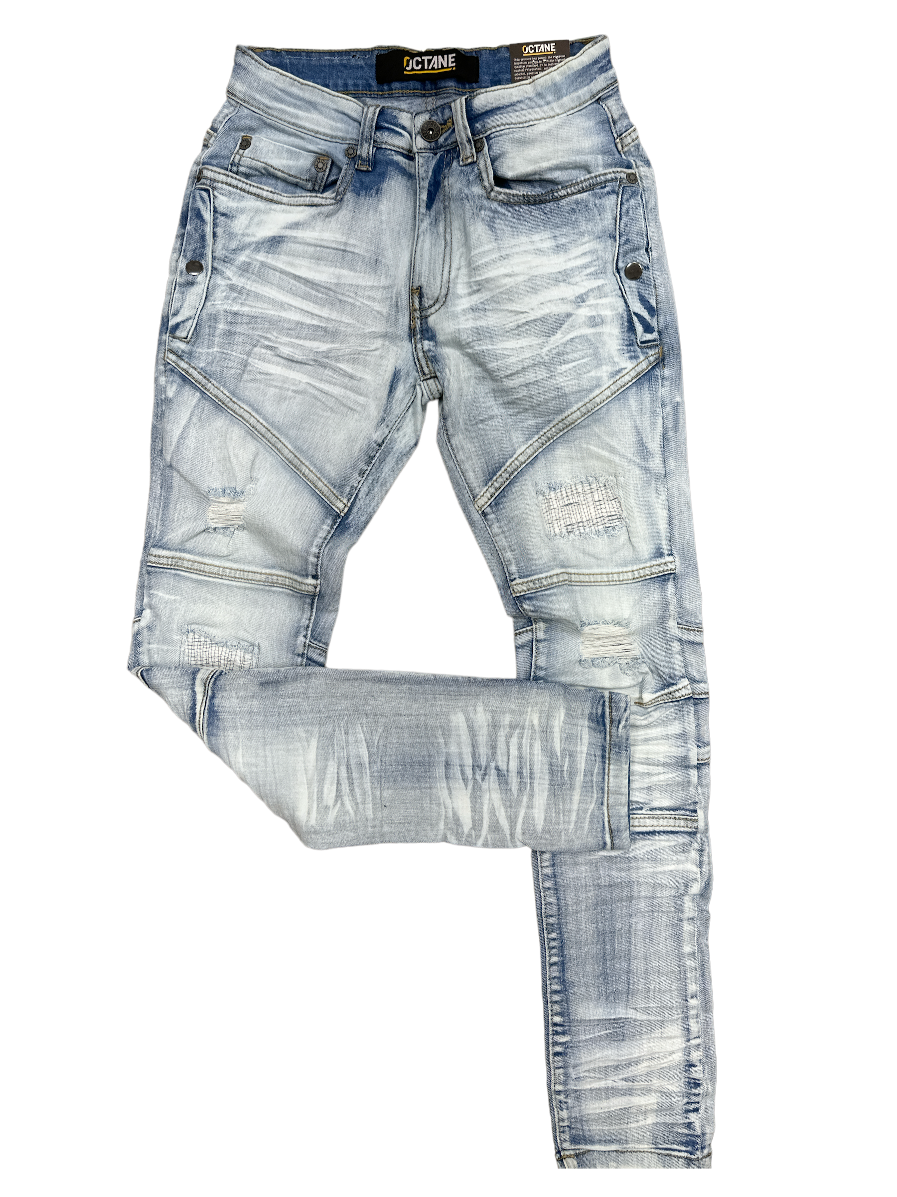 【oan】Dennise Side Pocket Denim Amazon.com: JEKE-DG Men's Side Pocket Pencil Jeans Skinny