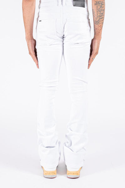 Serenede - Blanco Stacked Denim Jeans (White)