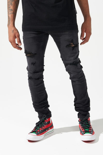 Serenede - Shadow 33 Rip Jeans (Black)