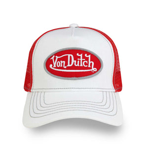Von Dutch - Trucker Hat (White/Red)