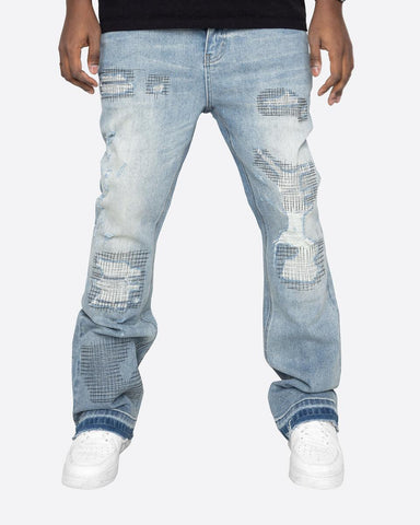 EPTM - Outlook Flare Slim Denim Jeans (Blue)