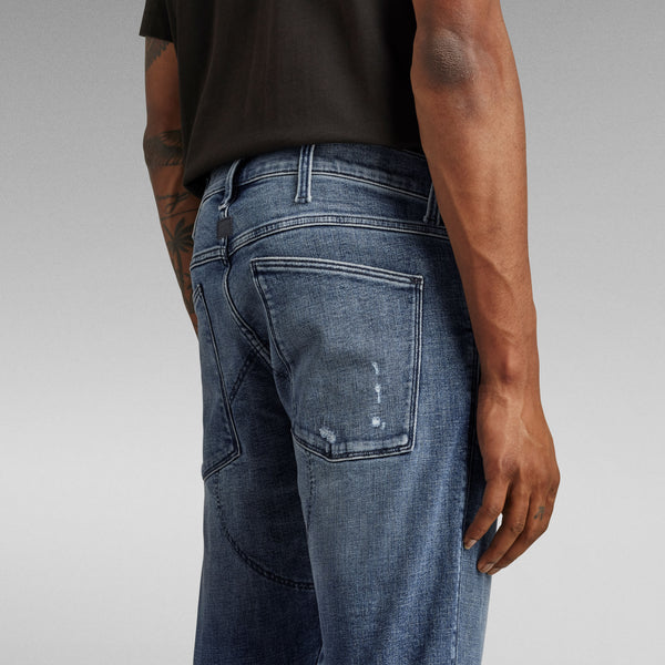 G-Star Raw - 5620 3D Zip Knee Skinny Jeans (Faded Cascade Restored)