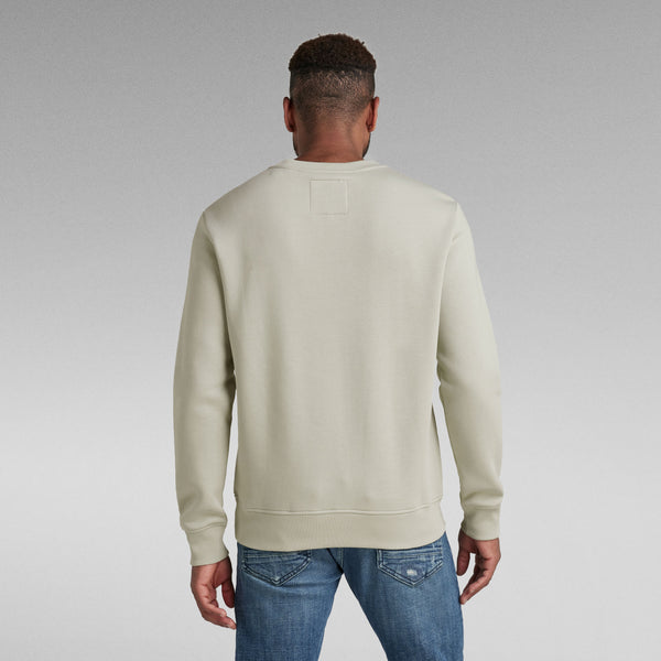 G-Star Raw - Raw Arrow Crewneck (Mineral Gray)