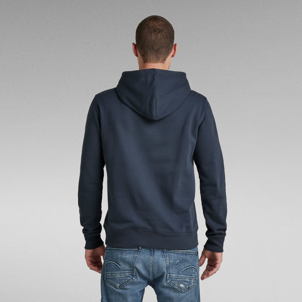 G-Star Raw - Originals Hoodie (Dark Patriot Blue)
