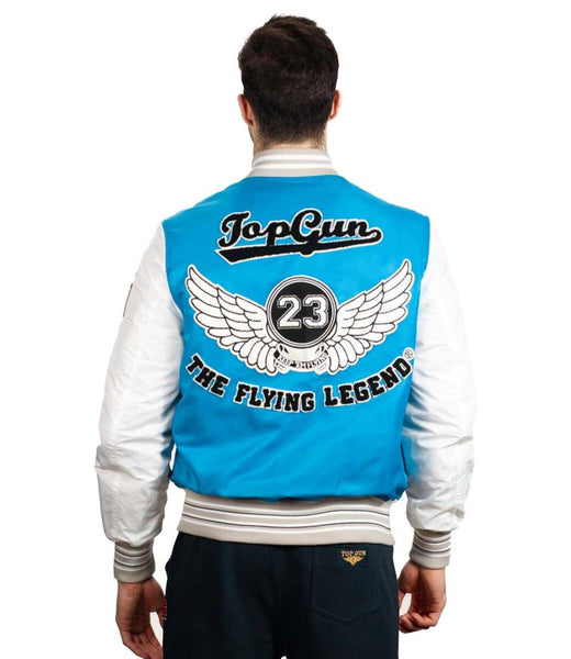 Top Gun - Flying Legend Nylon Jacket (Light Blue)