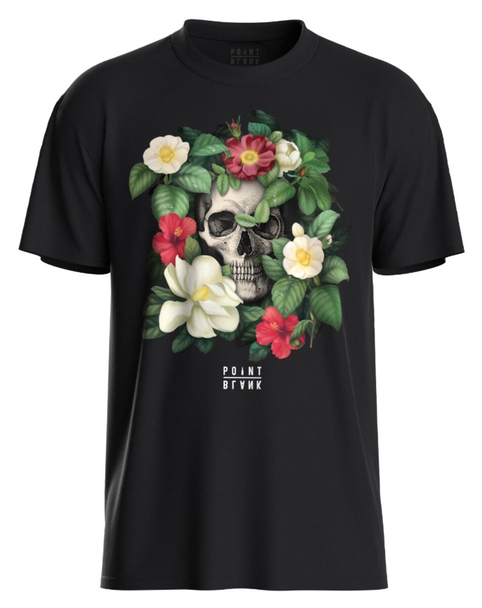 Point Blank - Tropi-Skull Tee (Black)