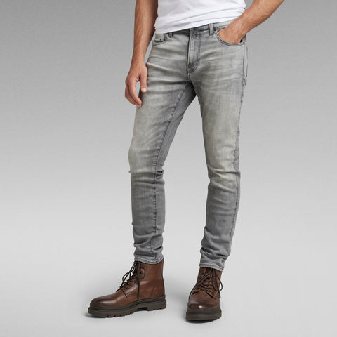 G-Star Raw - Revend FWD Skinny Jeans (Sun Faded Glacier Grey)