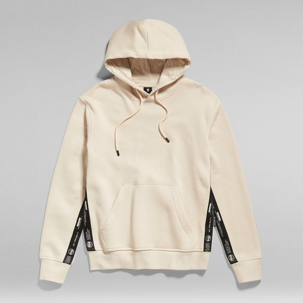 G-Star Raw - Logo Tape Hoodie (Brown Rice)